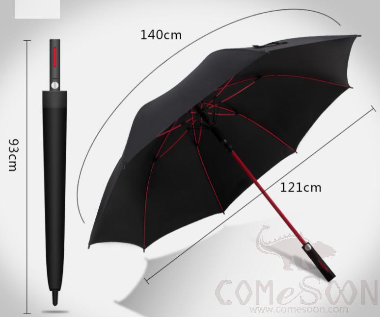 Umbrella,D121cm*8K,Black