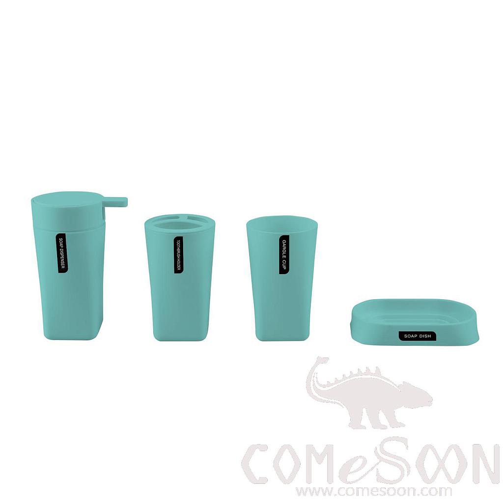 Four-Piece Set Of Pure Color In Tianyuan Place-New Blue