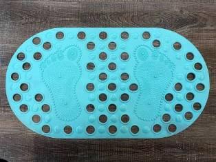 68X37 Sole Bath Mat-New Blue