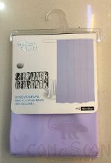 180X180EVA Monochrome Shower Curtain-Light Purple