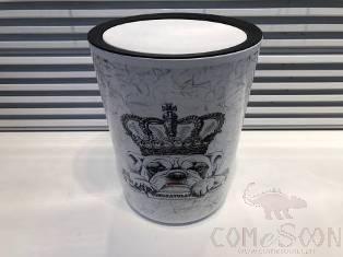 Printing Trash Can-Crown Dog