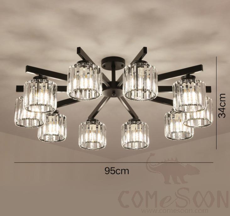 Chandelier-10 Lights,D95*H34cm