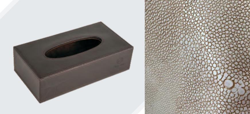 Tissue Box-Beige Retangular