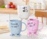 Straw Duck Cup,wheat,8.5*8*10cm