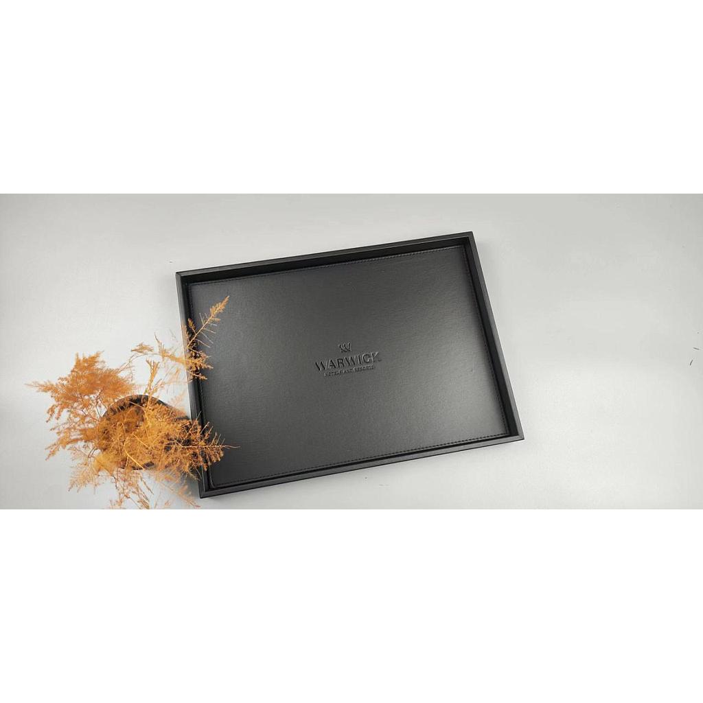 Tea Amenities Tray,PU,280* 390 mm