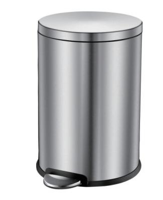 Pedal Bin，3L，410 stainless steel  Dustbin