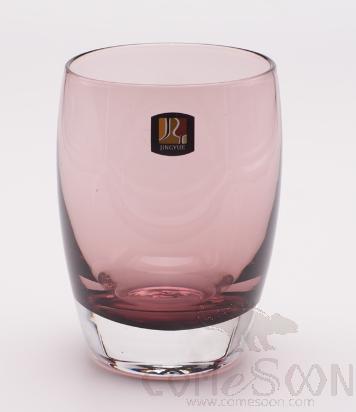 Purple Round Bottom Short Glass，31CL