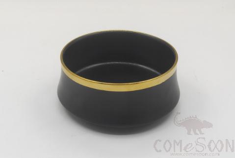 Electroplated Gold 4.5&quot; Reduced Waist Bowl