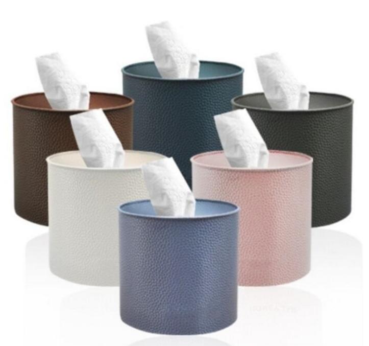Tissue Box-Pu,13*13*12cm
