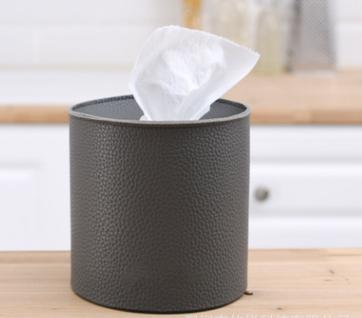 Tissue Box-Pu,13*13*12cm