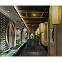 Bamboo Pendant Light- 
D30*H50cm