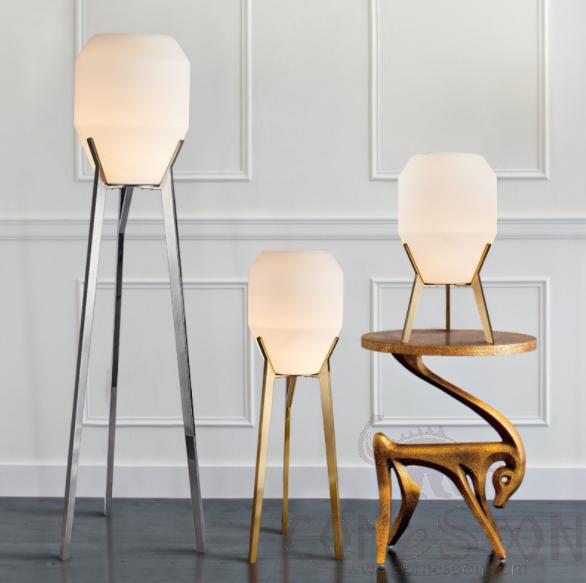 Floor Lamp Silver-D36*H160 cm
