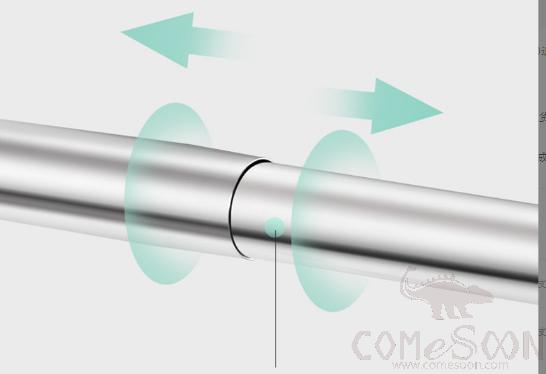 White Stainless Steel Perforated Straight Rod Telescopic Shower Curtain Rod Bathroom Curtain Rod Laundry Rod Window Curtain Rod-950-1300mm