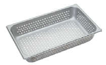 GN1/2*2.5 Euro style-Perforated S/S Gastronom Pan