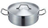 Sauce Pot (04)low body pot w/compound bottom 140*55