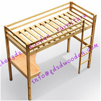 Wooden Kids Double Layer Bed