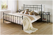 Double metal bed