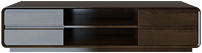 Solid wood TV cabinet