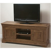 Yongyi new antique solid wood oak SHA22 large TV cabinet