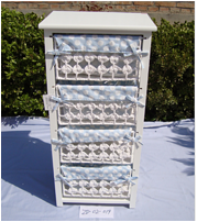 Solid wood storage cabinet