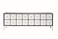 Black and white image series - function low cabinet two