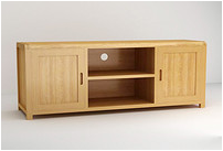 Wooden large TV cabinet