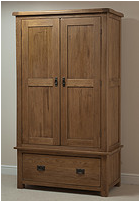 Solid wood furniture two doors and two large wardrobe