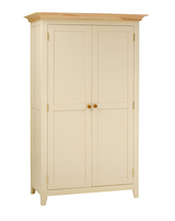 Solid wood wardrobe