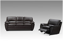 Leather sofa