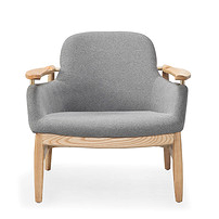 Solid wood high quality leisure hotel living room restaurant European pastoral simple style sofa 565