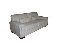 Living room leather sofa