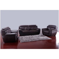 Leather modern sofa