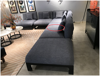 Double without armrests