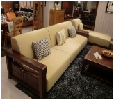 Sofa solid wood