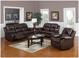 Functional reclining sofa
