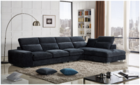 Simple atmosphere modern fabric sofa