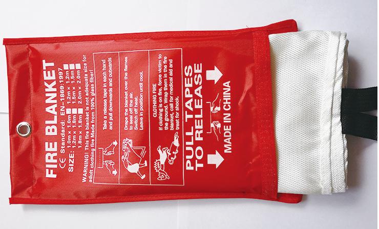 Fire Blanket - Material:Fibreglass - Size:200*200cm