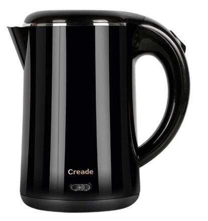 1.0L Electric Kettles With Double Layer Suit,Stainless steel + ABS engineering plastics