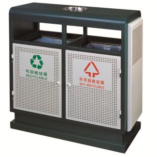 Outdoor Trash Can, Stoving Varnish, L880 * W400 * H930mm