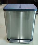 2*9LClassified Dustbin, SS201 +Plastic, L352 * W335 * H440mm