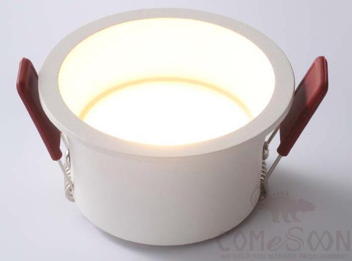 White shell downlight-3000k-OSRAM 18w