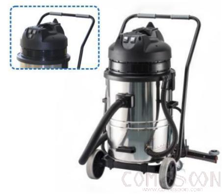 Cleaning Machine - 60L Wet And Dry Vacuum Cleaner With Ametek Motor &amp; Water Squeegee(3000W 220V 50Hz)