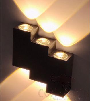 Waterproof Wall Light-6W，3000/4000/6000K，120*135*35mm