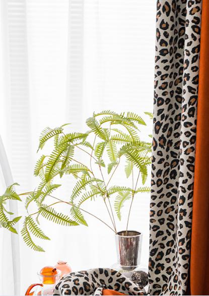 Jacquard golden velvet curtain fabric