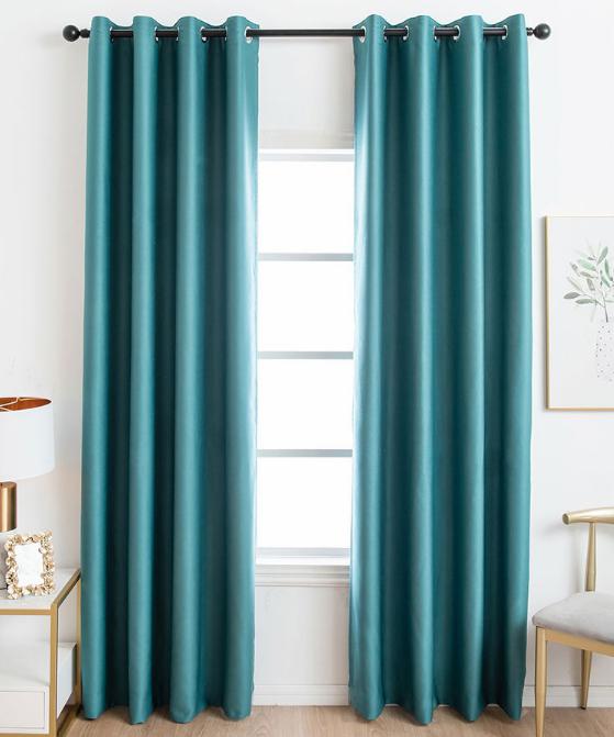 Nylon spun curtain fabric