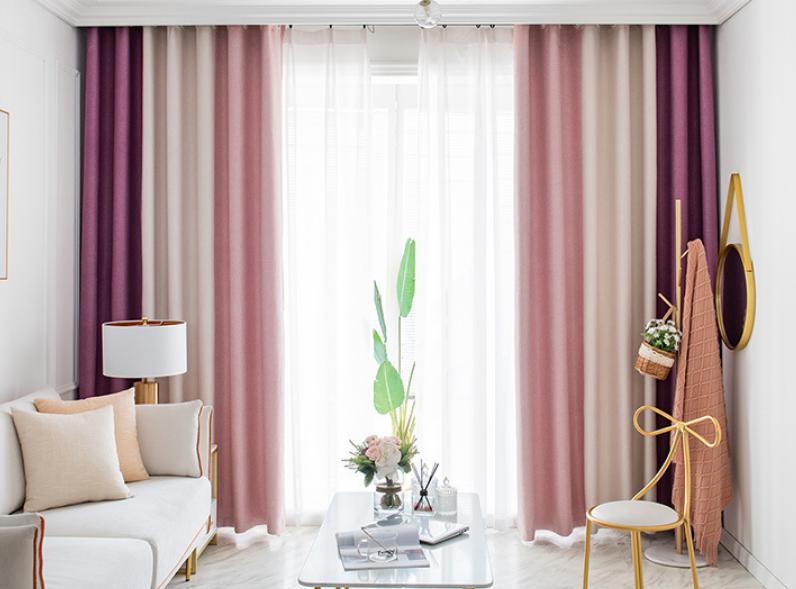 Velvet curtain cloth