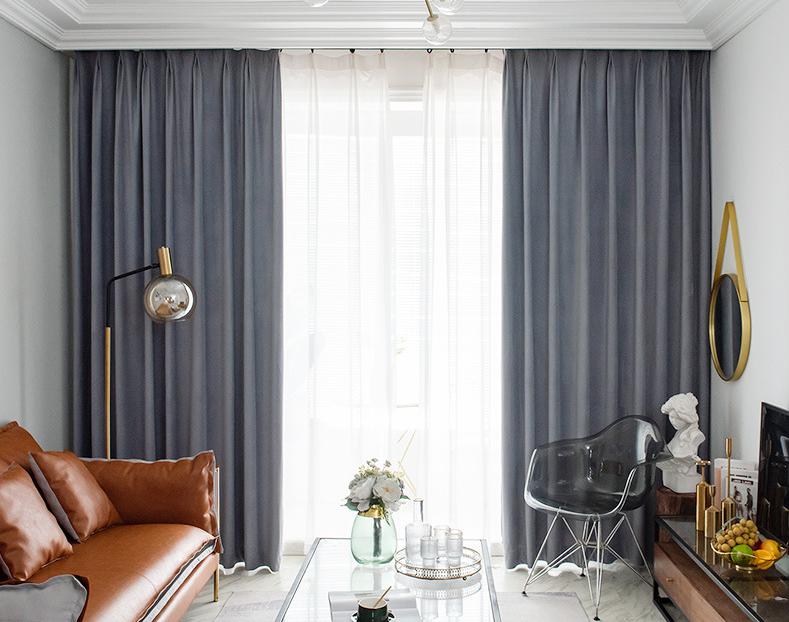 Mink velvet curtain cloth