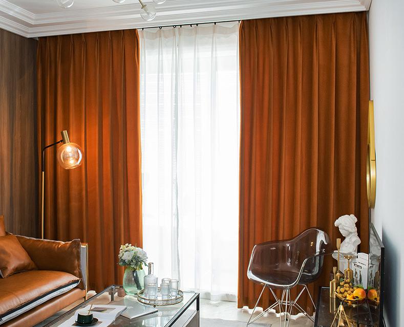 Mink velvet curtain cloth