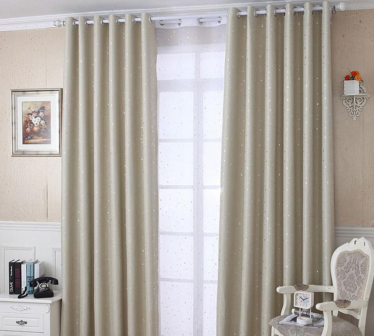 Korean hot silver curtain cloth