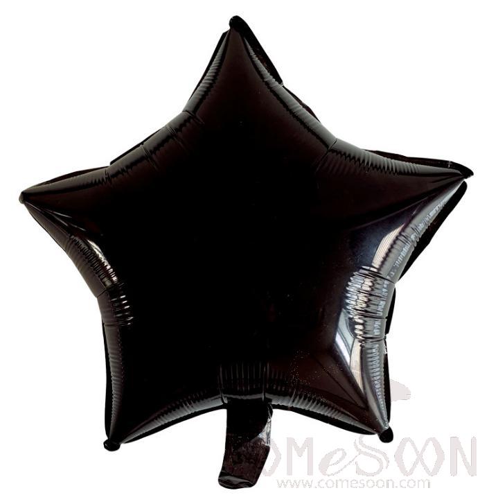 18” Black Star Balloon
